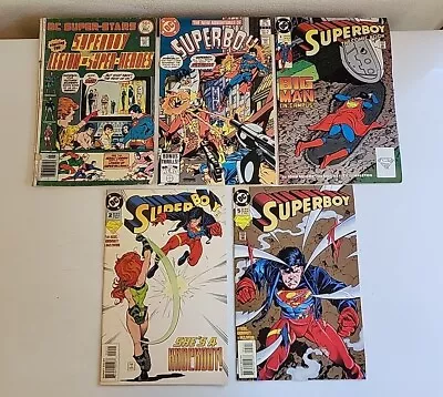 Buy VTG DC Comics Superboy Comic Book Lot Super-Stars Superman 70s 80s 90s • 11.64£