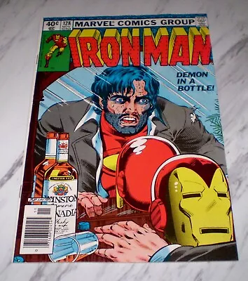 Buy Iron Man #128 NM+ 9.6 WHITE Pgs 1979 Marvel Alcoholism Storyline Ends Newsstand • 213.95£