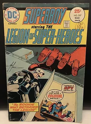 Buy Superboy Legion Of Superheroes #207 Comic , Dc Comics Reader Copy • 0.99£