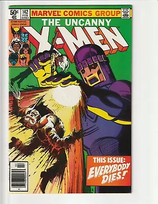 Buy Uncanny X-Men # 142 Nice VF Marvel Death Of Future Wolverine 1981 • 58.25£