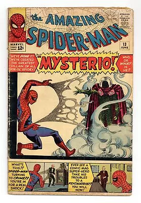 Buy Amazing Spider-Man #13 GD 2.0 1964 1st App. Mysterio • 595.17£