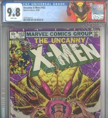 Buy PRIMO:  UNCANNY X-MEN #162 1982 Custom Label Marvel Comics CGC 9.8 NM/MT • 107.95£