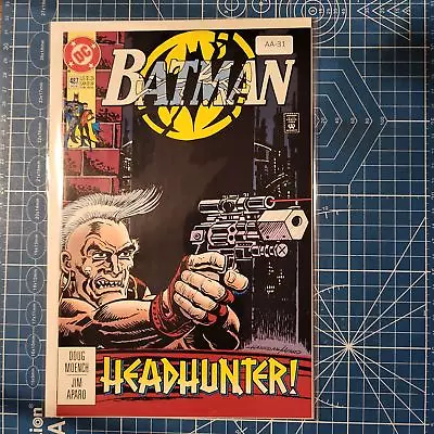 Buy Batman #487 Vol. 1 8.0+ Dc Comic Book Aa-31 • 2.71£