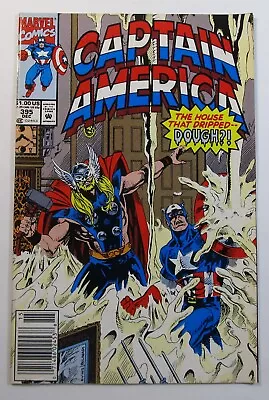 Buy Captain America # 395 Fn- 5.5 Marvel 1991 Thor & Hercules Appearance • 1.44£