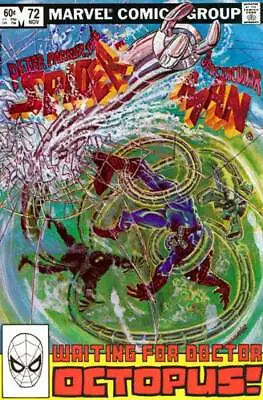 Buy Spectacular Spider-Man (1976) #  72 (7.0-FVF) Moon Knight Cameo 1982 • 6.30£
