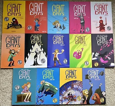 Buy GIANT DAYS Vol #1, 2, 3, 4, 5, 6, 7, 8, 9 10 - 14 TPB Complete Set BOOM! Studios • 77.62£