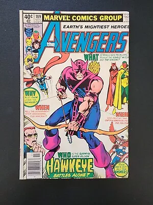 Buy Marvel Comics The Avengers #189 November 1979 John Bryne Cover • 4.66£