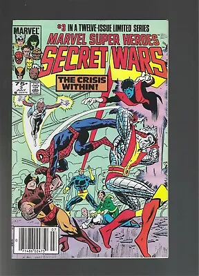Buy Marvel Super-Heroes Secret Wars #3 (Marvel Comics 1984) Newstand 9.4 • 19.42£