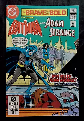 Buy Brave And The Bold #190 NM 9.4 Unread Copy Death Of Adam Strange Vintage DC 1982 • 31.06£