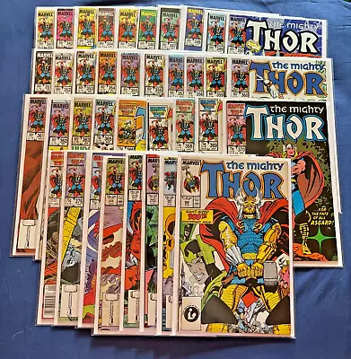 Buy The Mighty Thor Comic Bundle X37 Issues 341-370 Inc 375-382 Several Key Issues • 130£