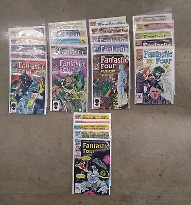 Buy 25 Marvel Fantastic Four Comics--Issues 278-301--COMBO SALE--High Grade • 155.31£