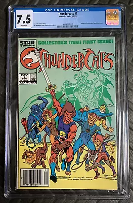 Buy Thundercats #1 Newsstand Variant 1st App Of Thundercats CGC 7.5 4114007012 • 99£