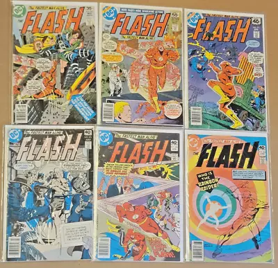 Buy FLASH LOT #261,267,272,275,284,286 (DC:1979) Garcia-Lopez Reverse Flash • 17.08£