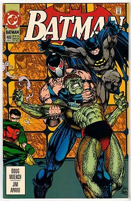 Buy Batman #489 (1993)- 2nd Appearance Of Bane- 1st Azrael As Batman- Dc- Vf+ • 6.99£