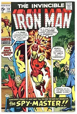 Buy Iron Man #33 Fine+ • 35.68£