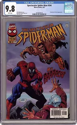 Buy Spectacular Spider-Man Peter Parker #244 CGC 9.8 1997 4316825019 • 59.80£