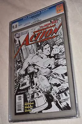 Buy Action Comics #1 1:200 Sketch Variant CGC 9.8 Only One Listed Very Rare • 620.51£
