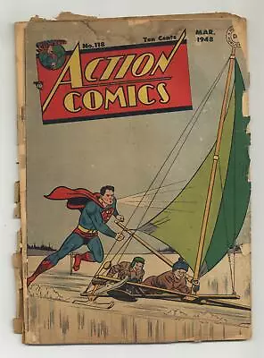 Buy Action Comics #118 PR 0.5 1948 DC • 128.14£