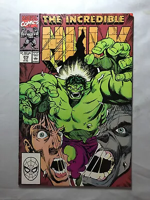 Buy Incredible Hulk #372 Nm Copper Age Gray Hulk Marvel 1990 • 3.88£