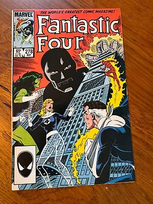 Buy Marvel Comics Fantastic Four #278 (1985) Origin Of Dr. Doom • 6.98£