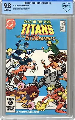 Buy New Teen Titans #48 CBCS 9.8 1984 21-2760181-011 • 68.34£