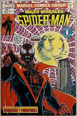 Buy Miles Morales Spider-man, Vol. 2 #19 Tomb Of Dracula Vampire Homage Variant • 7.76£