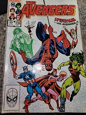 Buy Avengers #236 (1983,Marvel Comics) Spider-Man An Avenger?, She Hulk,  • 3.10£