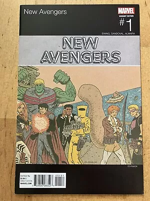 Buy New Avengers #1 Hip Hop Variant Ed Piskor Marvel 2015 • 4£