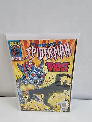 Buy Marvel Comics - The Spectacular Spider-Man #256   Rabbit Fire • 3.69£