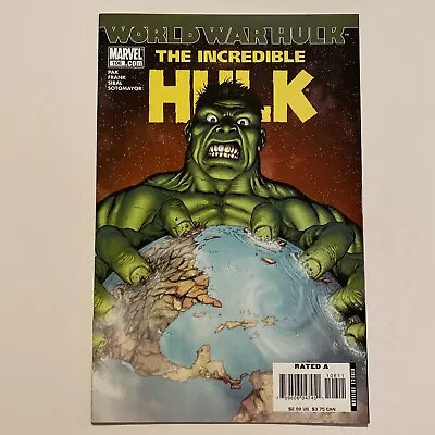 Buy * Incredible Hulk #106 * Marvel Comics 2007 … WWH World War Hulk She-Hulk… VF+ • 2.32£