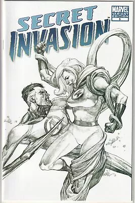 Buy Secret Invasion #5 Yu Retail Sketch Variant 1:75 Nm+ Marvel Comics Disney • 19.95£