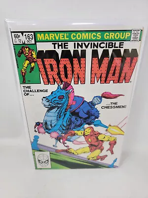 Buy IRON MAN #163 1982 Marvel 9.2 JIM STARLIN COVER ART • 7.76£