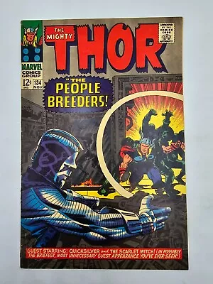 Buy Thor Marvel Comics # 134 1st Appearance Of The High Evolutionary • 101.17£