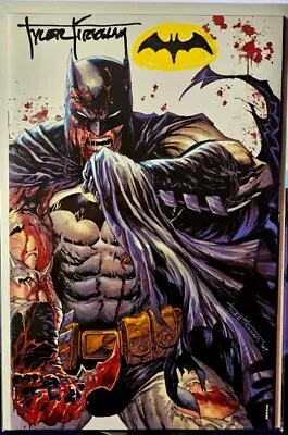 Buy Batman #136 Virgin Battle Damage Artist Signature + Sketch Tyler Kirkham COA • 108.72£