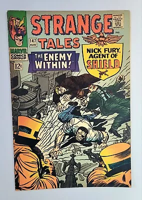 Buy STRANGE TALES 147 KEY 1st Cameo Of Kaluu 2nd Appearance Of A.I.M.1966 Marvel MCU • 29.19£