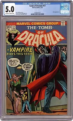 Buy Tomb Of Dracula #17 CGC 5.0 1974 4049347015 • 37.28£