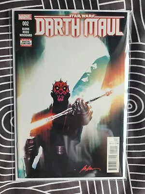 Buy Marvel Comics: Star Wars Darth Maul #2 1st First Appearance Of Cad Bane 002 • 15£