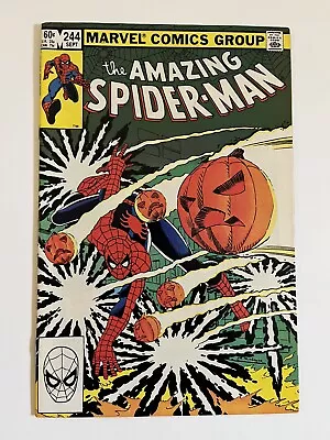 Buy Amazing Spider-Man #244 Marvel Comic 1983 Hobgoblin Appearance (04/26) • 11.65£