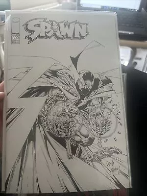 Buy Image Comics Spawn #300 F Black And White B & W Sketch Variant Greg Capullo • 10£