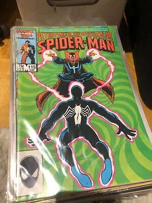 Buy Peter Parker The Spectacular Spider-man Marvel Comic Book Issue #115 1985 • 5.99£