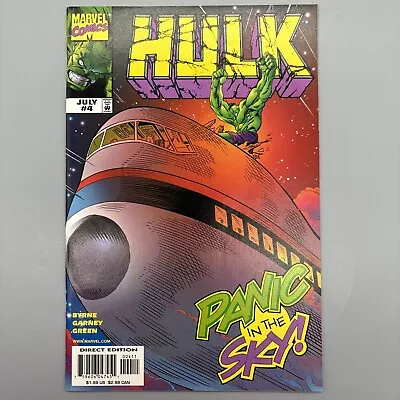 Buy Hulk #4 (1999) “Panic In The Sky” - Byrne/Garney/Green C161 • 7.77£