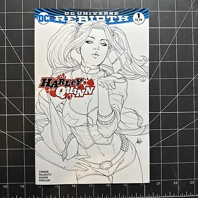 Buy Harley Quinn #1 DC Rebirth (2016) · Stanley Artgerm Lau Sketch Variant · DC NM+ • 17.09£