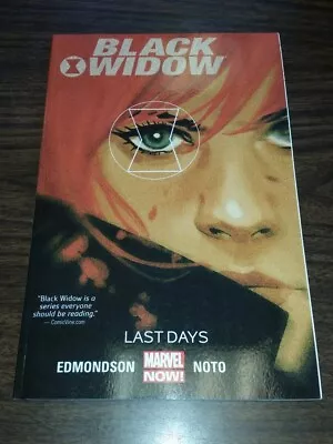 Buy Black Widow Last Days #3 Marvel Now! Paperback 9780785192534 < • 6.99£