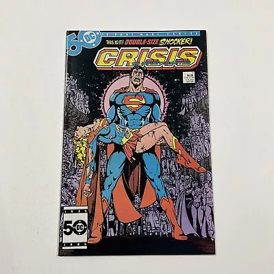 Buy Crisis On Infinite Earths 7 Near Mint- Nm- 9.2 Dc Comics 1985 • 15.52£