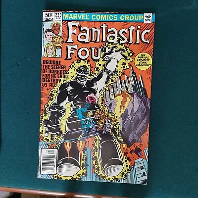 Buy Fantastic Four #229 Newsstand 1961 Series Marvel • 7.76£