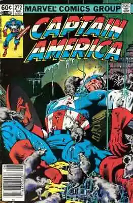 Buy *captain America #272*marvel Comics*aug 1982*vg*newsstand*tnc* • 3.49£