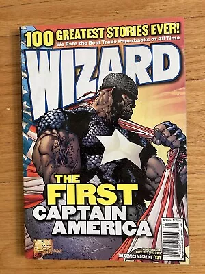 Buy Wizard Magazine #131 1st Appearance Of Isaiah Bradley Truth Black White And Red • 34.95£
