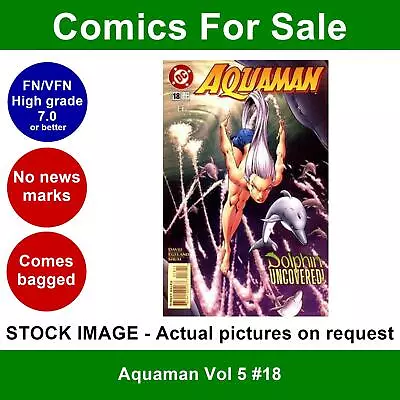 Buy DC Aquaman Vol 5 #18 Comic - FN/VFN Clean 01 March 1996 • 3.99£