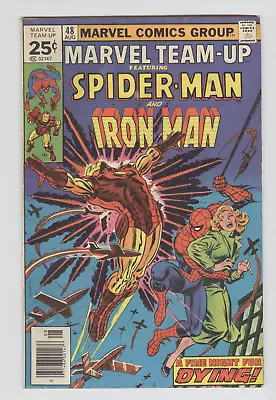 Buy Marvel Team-Up #48 August 1976 VG+ Spider-Man And Iron Man • 4.65£