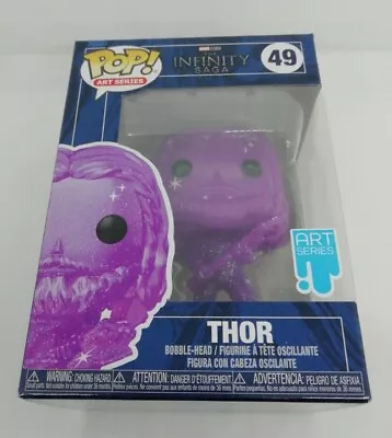 Buy Funko Pop: #49 Thor: Marvel Avengers Infinity War: Art Series. **NO HARDSTACK** • 11.99£